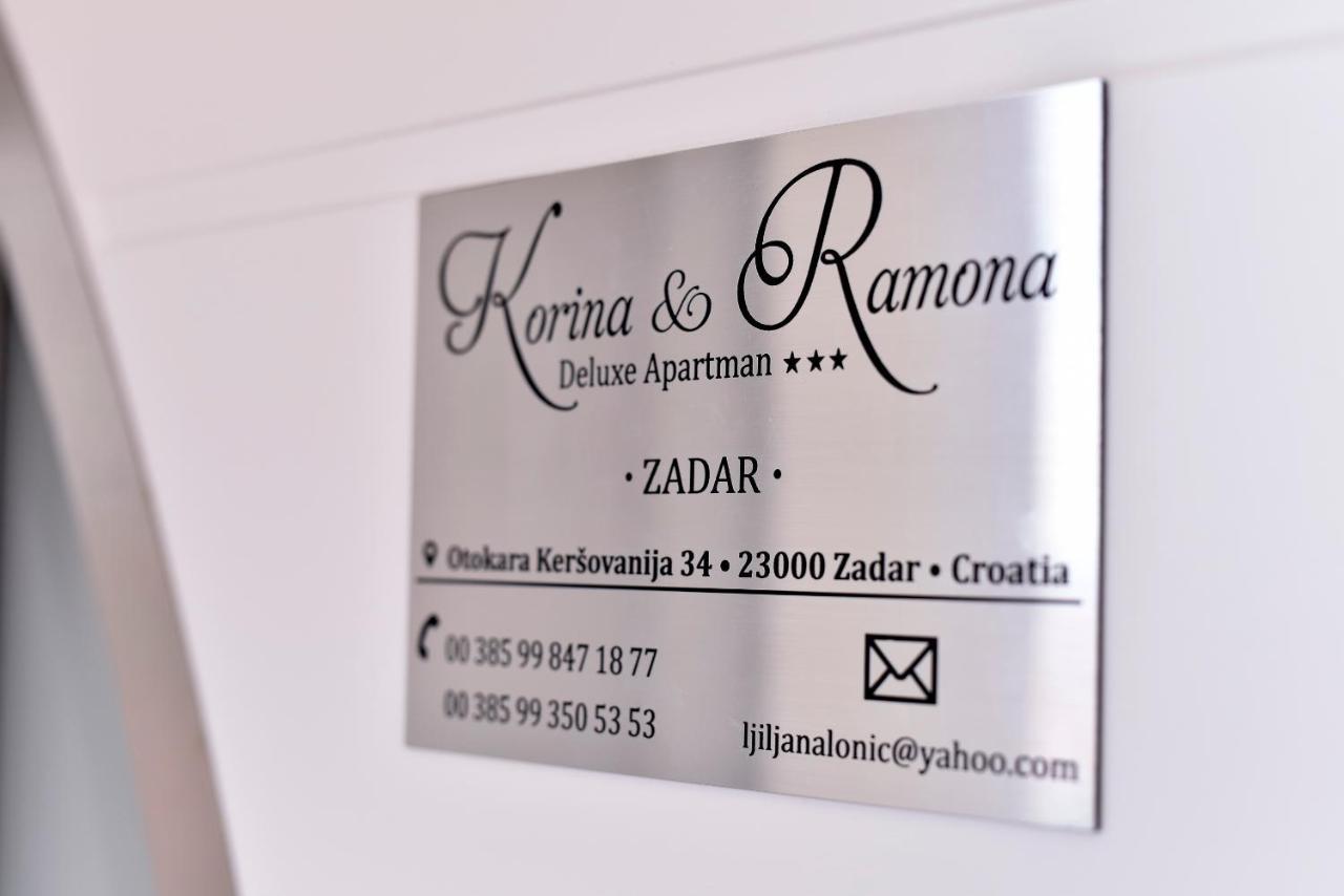 Deluxe Apartman Korina & Ramona Zára Kültér fotó